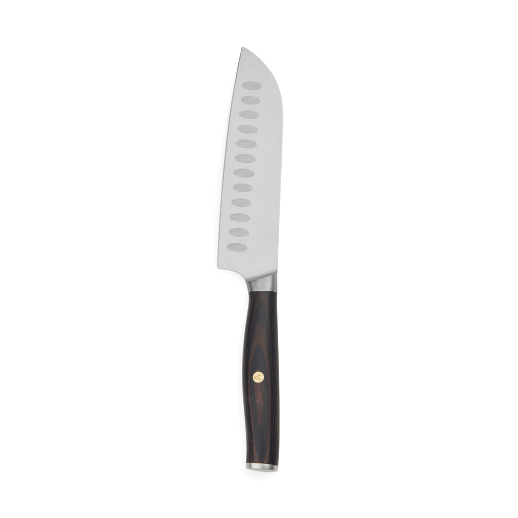 Cuțit VINGA Tara Santoku din oțel reciclat RCS personalizat cu logo
