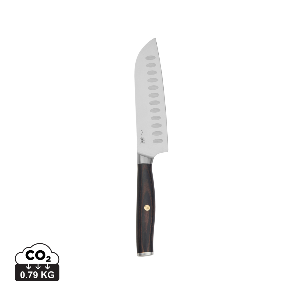 Cuțit VINGA Tara Santoku din oțel reciclat RCS