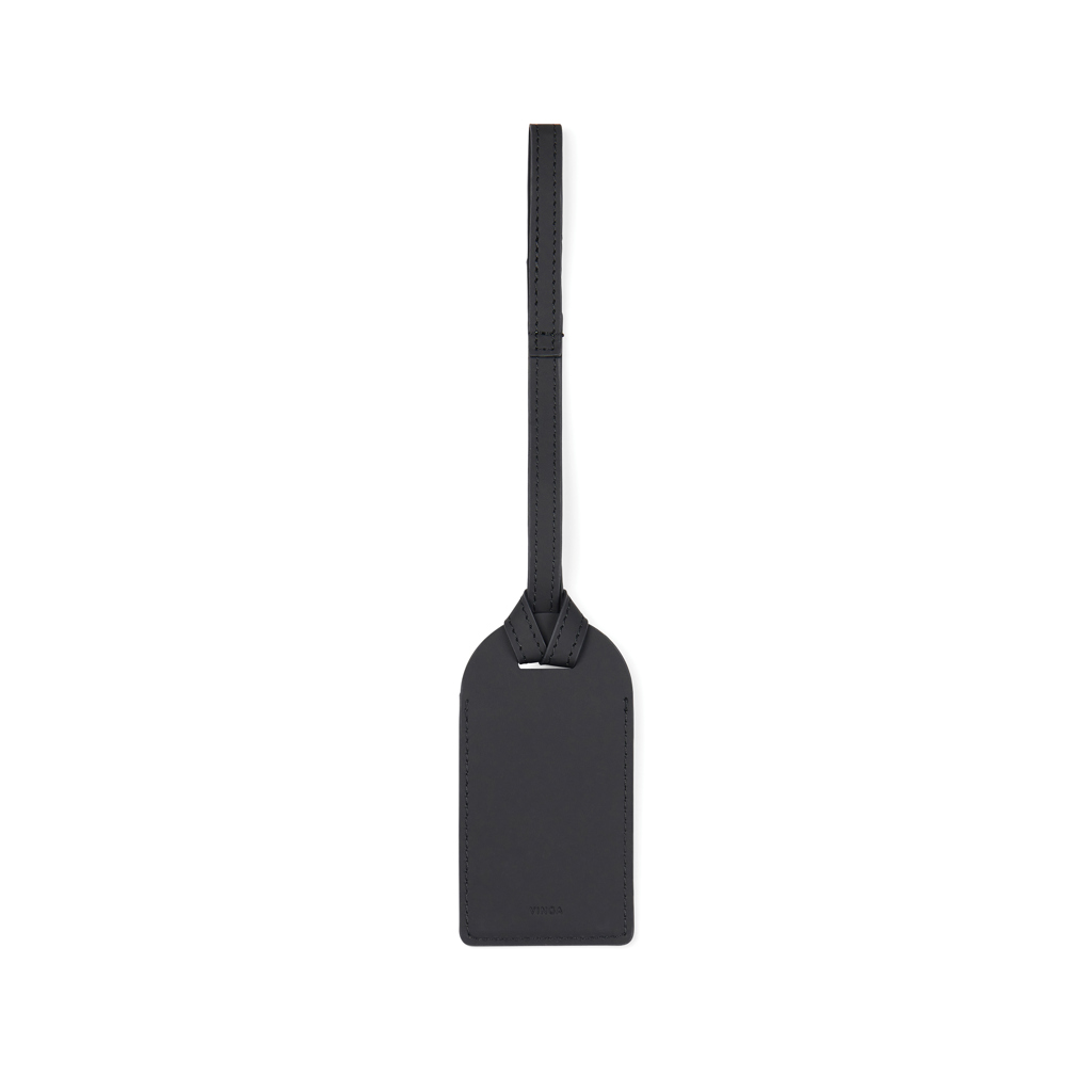 Etichetă de bagaj VINGA Baltimore din poliester reciclat RCS personalizat cu logo