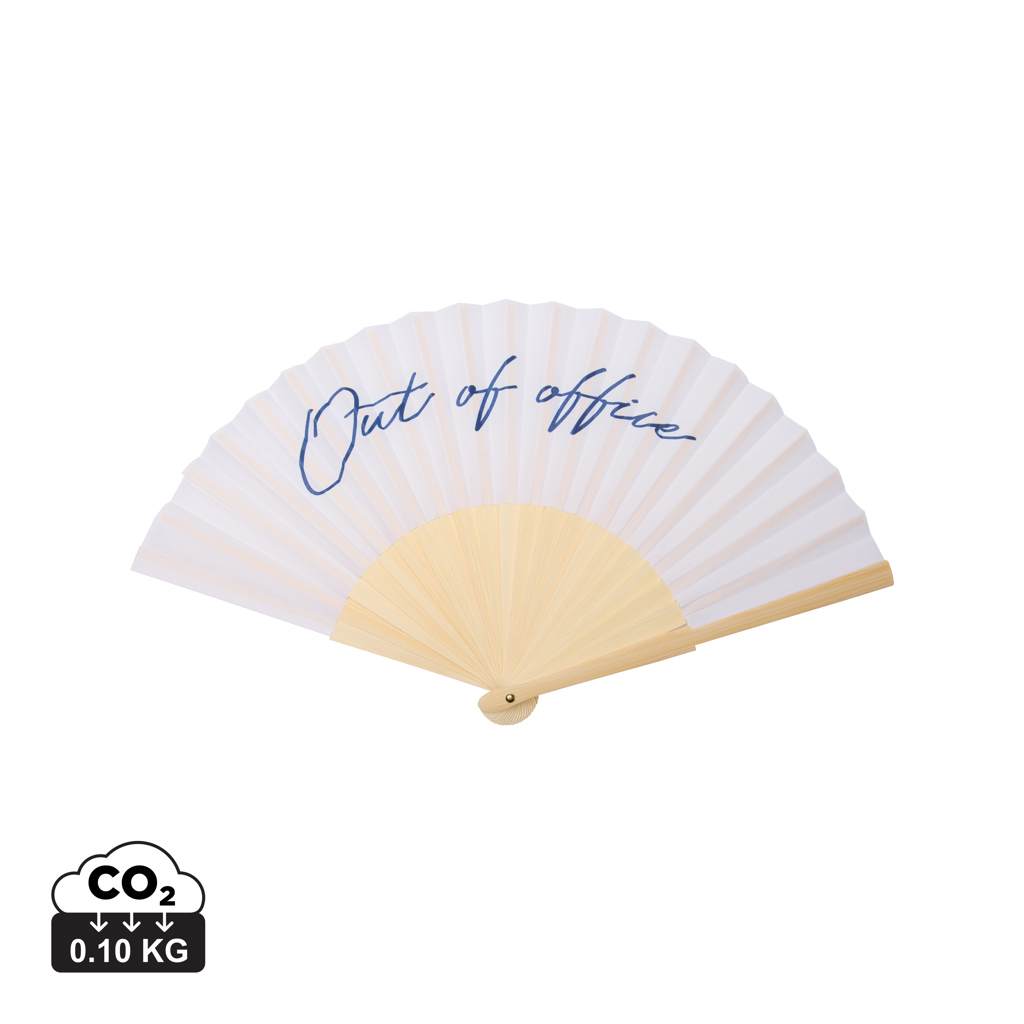 Evantai compact VINGA „Out of Office” personalizat cu logo