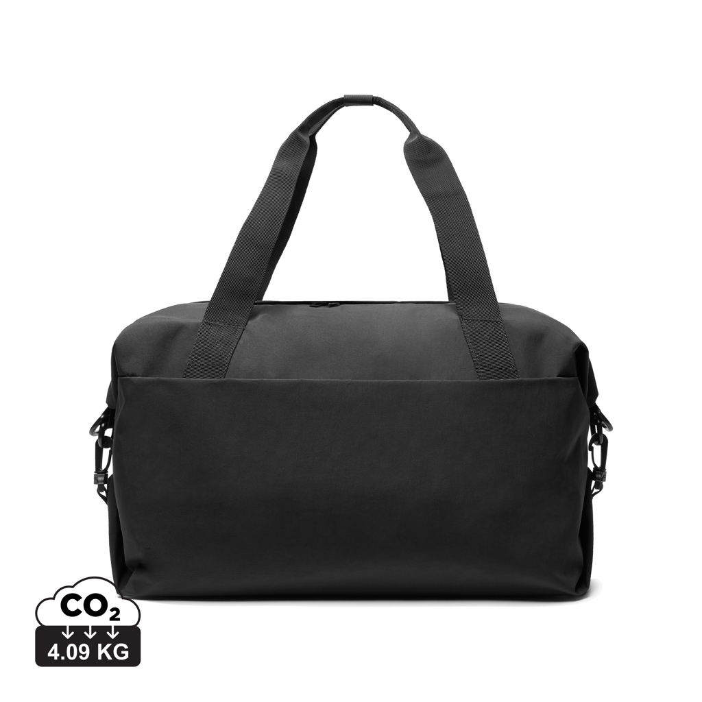 Geantă de weekend Kento Urban din nylon reciclat RCS personalizat cu logo