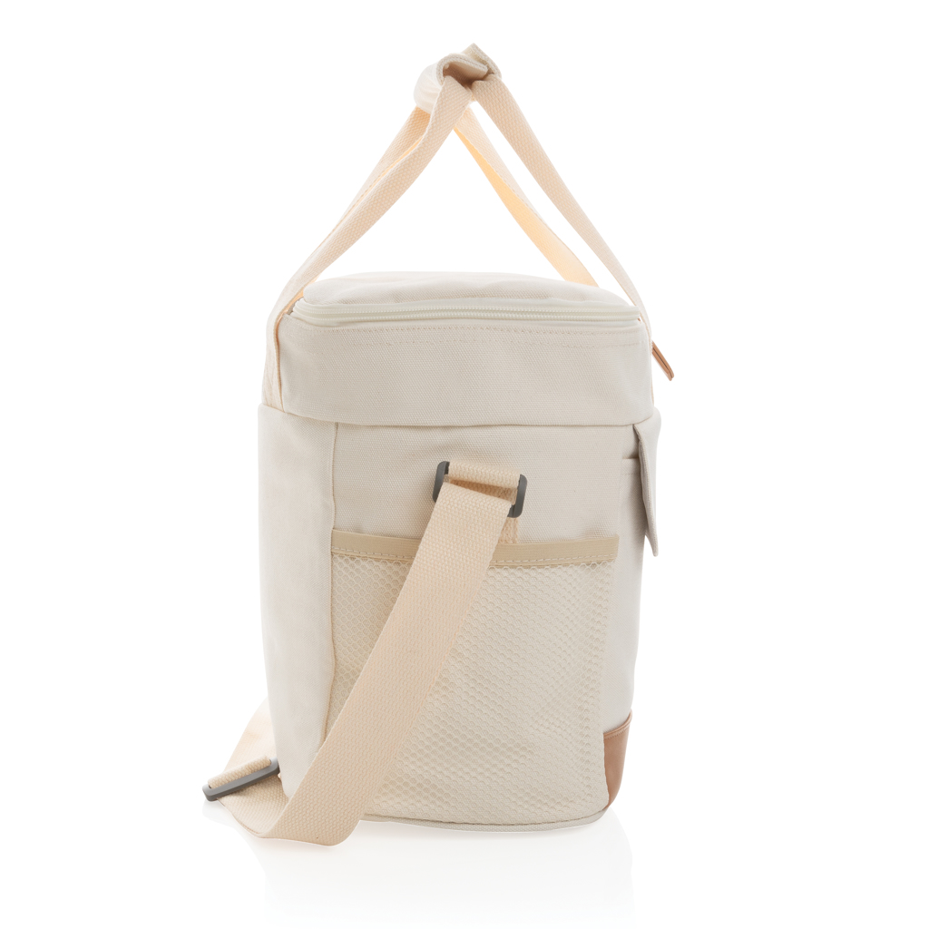 Geantă frigorifică Impact AWARE™ din pânză reciclată 285gms personalizat cu logo