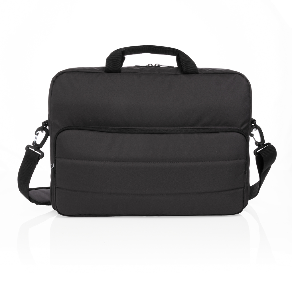Geantă laptop 15.6" Impact AWARE™ din PET reciclat personalizat cu logo