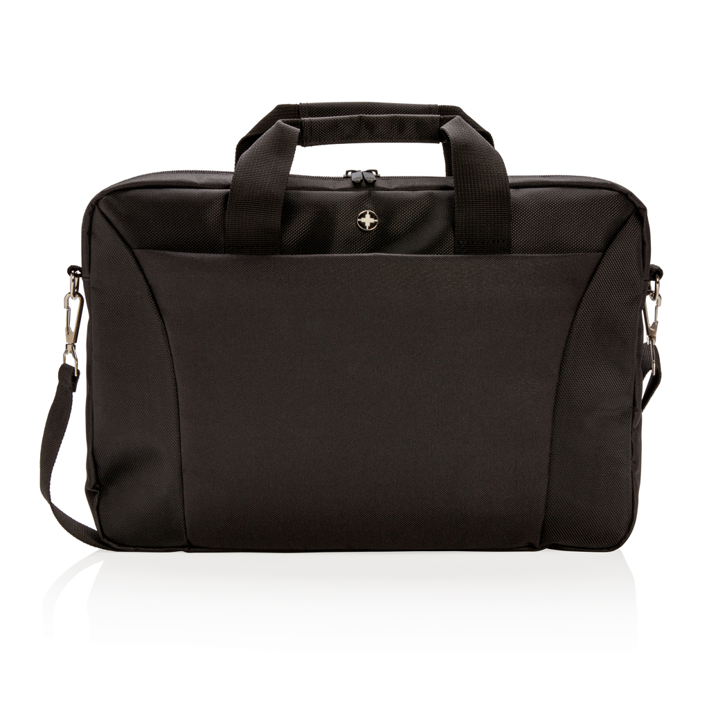Geantă pentru laptop de 15.4” Swiss Peak personalizat cu logo