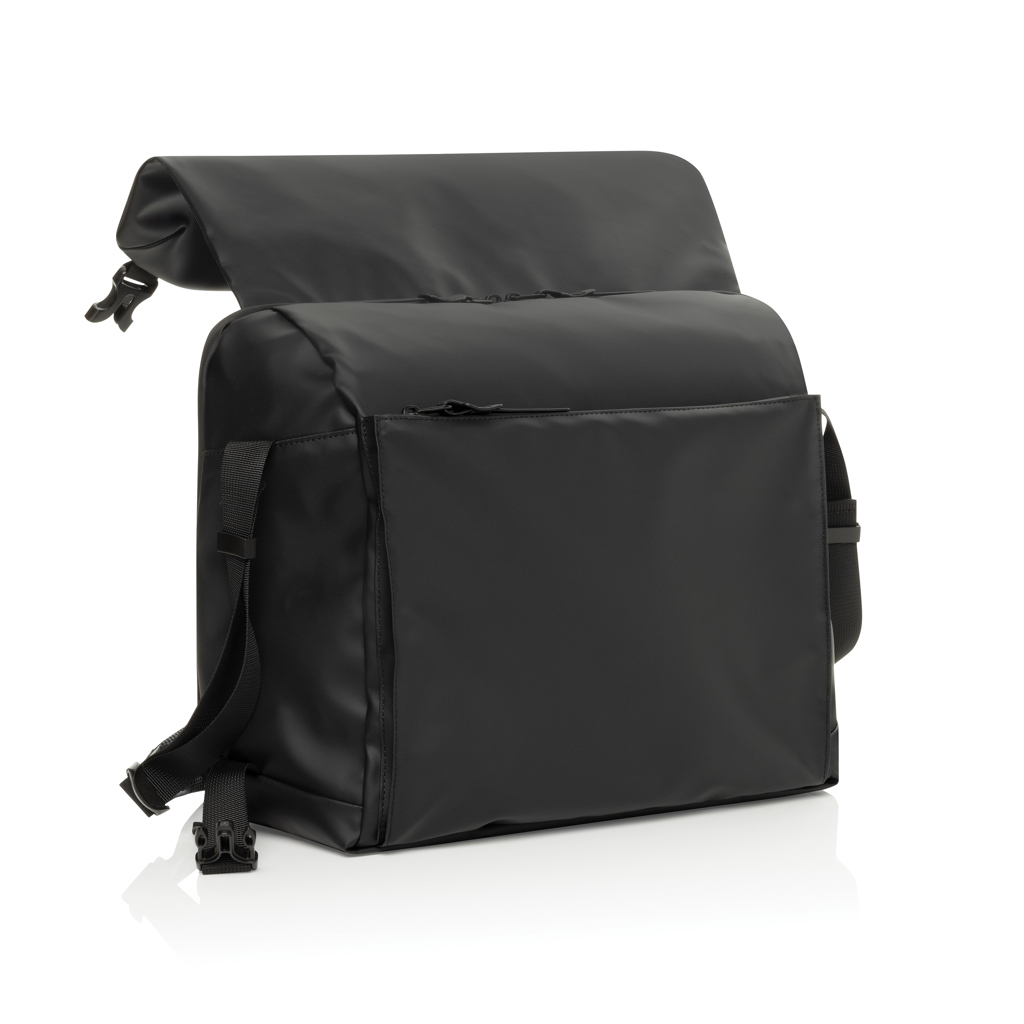Geantă Swiss Peak OSLO RCS Messenger personalizat cu logo