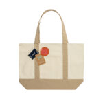 Geantă tote SHOP LOCAL AWARE™ din bumbac reciclat 350 gsm personalizat cu logo