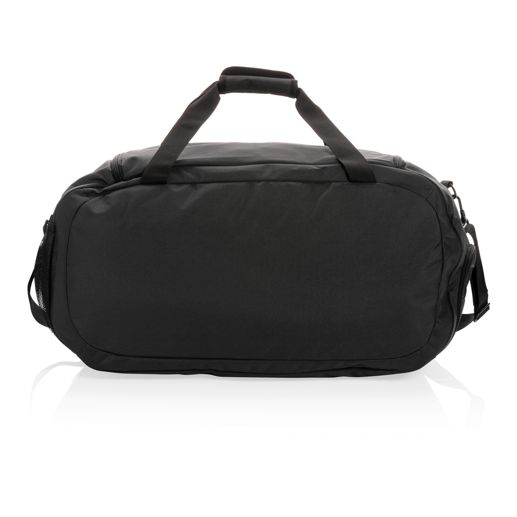 Geantă voiaj model sport Swiss Peak AWARE™ RPET reciclat personalizat cu logo