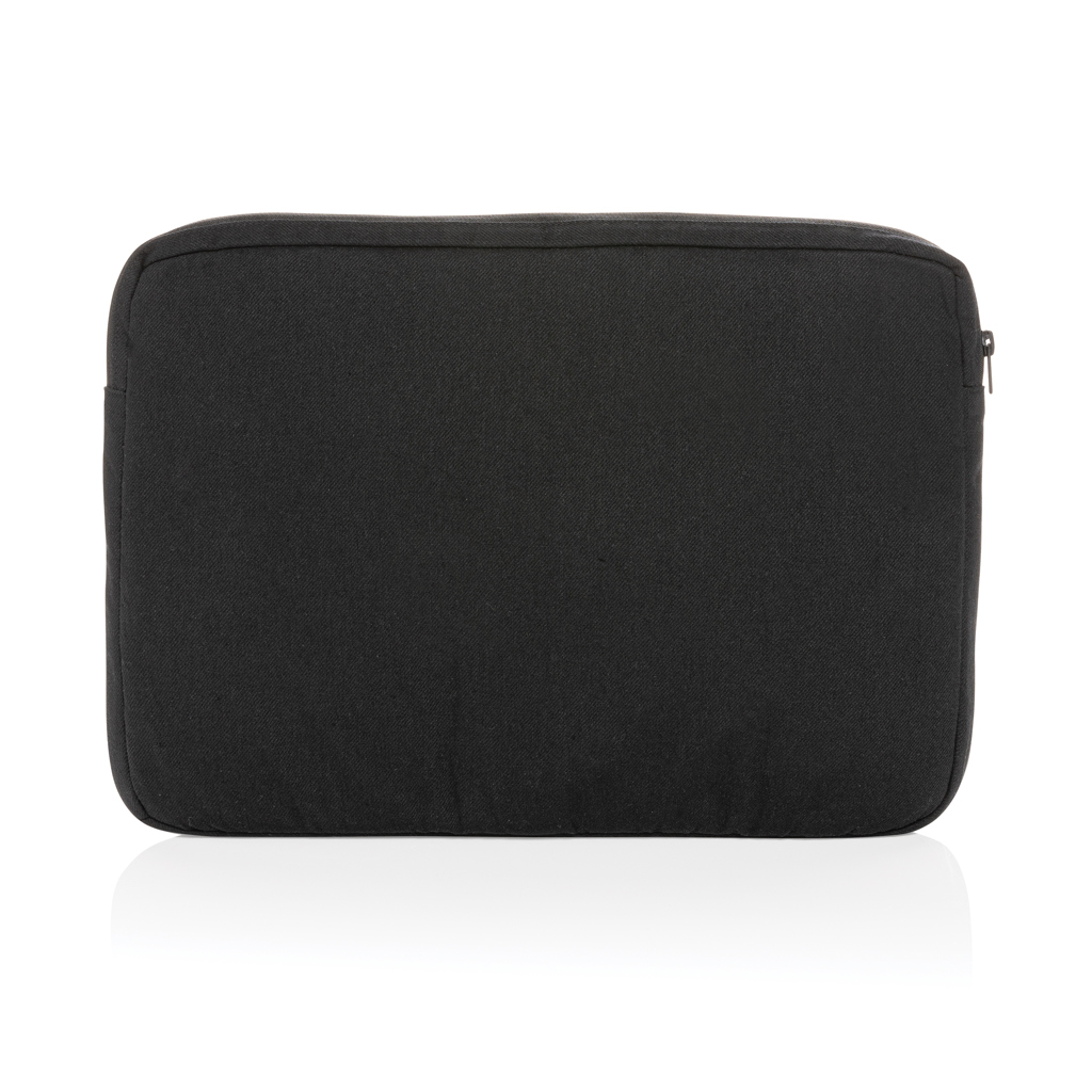 "Husă laptop 15.6"" Laluka AWARE™ din bumbac reciclat" personalizat cu logo