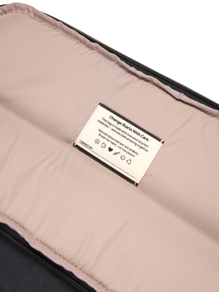 Husă laptop KENTO Urban 15,6” din nylon reciclat RCS personalizat cu logo