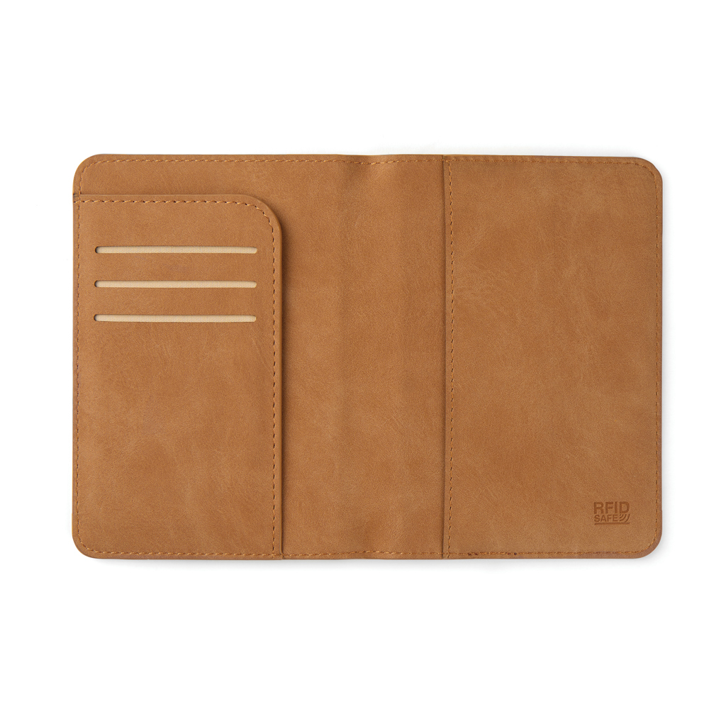 Husă pașaport VINGA Bosler RFID RCS personalizat cu logo