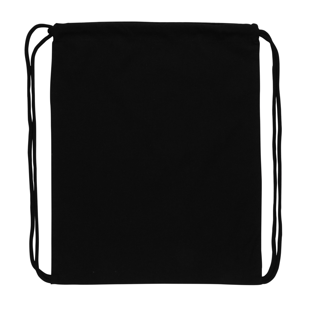 Impact AWARE™ Rucsac cu snur din bumbac reciclat de 145g personalizat cu logo