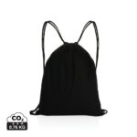 Impact AWARE™ Rucsac cu snur din bumbac reciclat de 145g