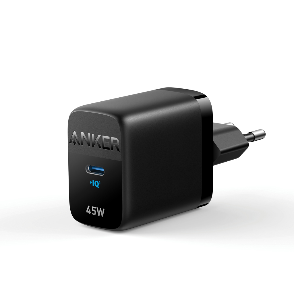 Încărcător Anker ACE EU 45W personalizat cu logo