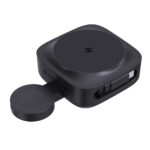 Încărcător magnetic wireless 2-în-1 Urban Vitamin Goleta 15W personalizat cu logo