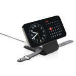 Încărcător magnetic wireless 3 în 1 Swiss Peak 15W RCS personalizat cu logo