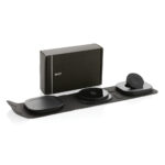 Încărcător wireless 3 în 1 Swiss Peak 15W RCS personalizat cu logo
