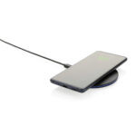 Încărcător wireless fast charging 15W plastic reciclat RCS personalizat cu logo