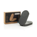 Încărcător wireless pliabil 3-în-1 Quantum 25W ultra-fast personalizat cu logo