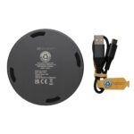 Încărcător wireless Terra 10W plastic reciclat RCS personalizat cu logo