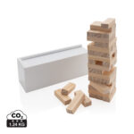 "Joc stivuire cuburi ""tumbling tower"" din lemn"