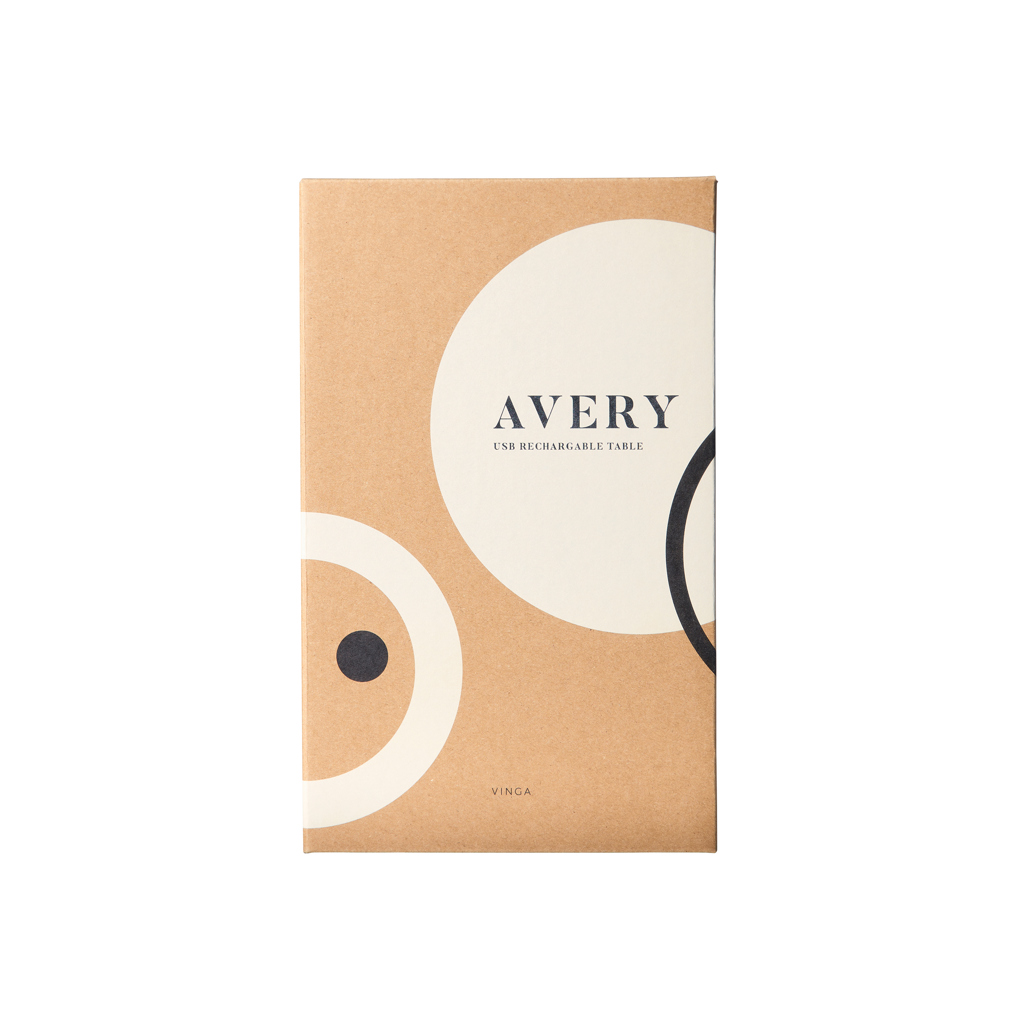 Lampă de birou VINGA Avery RCS personalizat cu logo