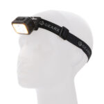 Lanternă frontală Gear X, reîncărcabilă, plastic reciclat personalizat cu logo