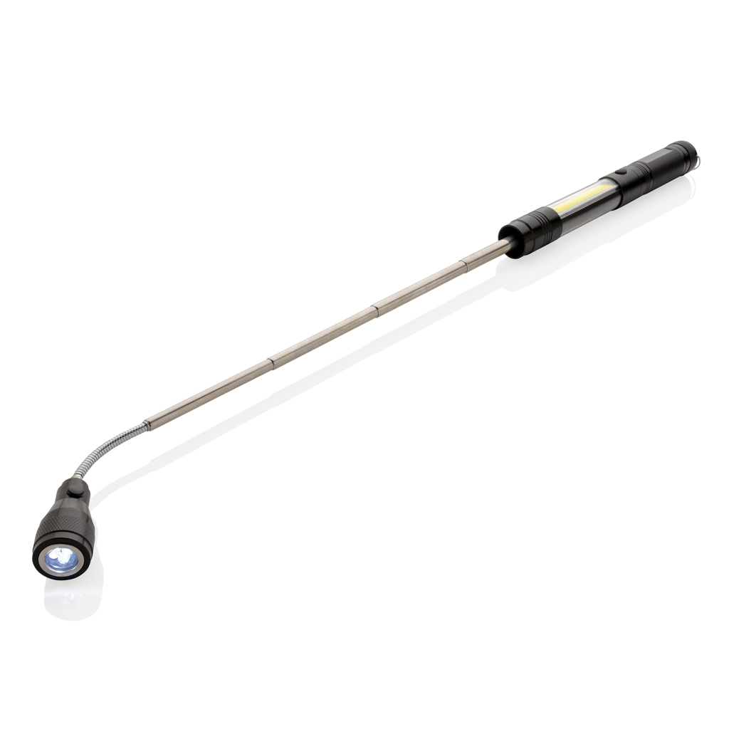 Lanterna telescopica cu lumina COB personalizat cu logo