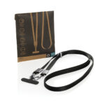 Lanyard Nivo pentru telefon din PET reciclat RCS personalizat cu logo