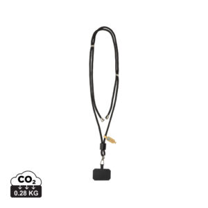 CarryLoop RCS recycled PET adjustable phone holder lanyard
