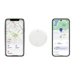 Localizator Dual FindMate din plastic reciclat RCS IPX5 personalizat cu logo