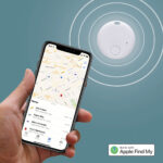 Localizator FindMate din plastic reciclat RCS personalizat cu logo