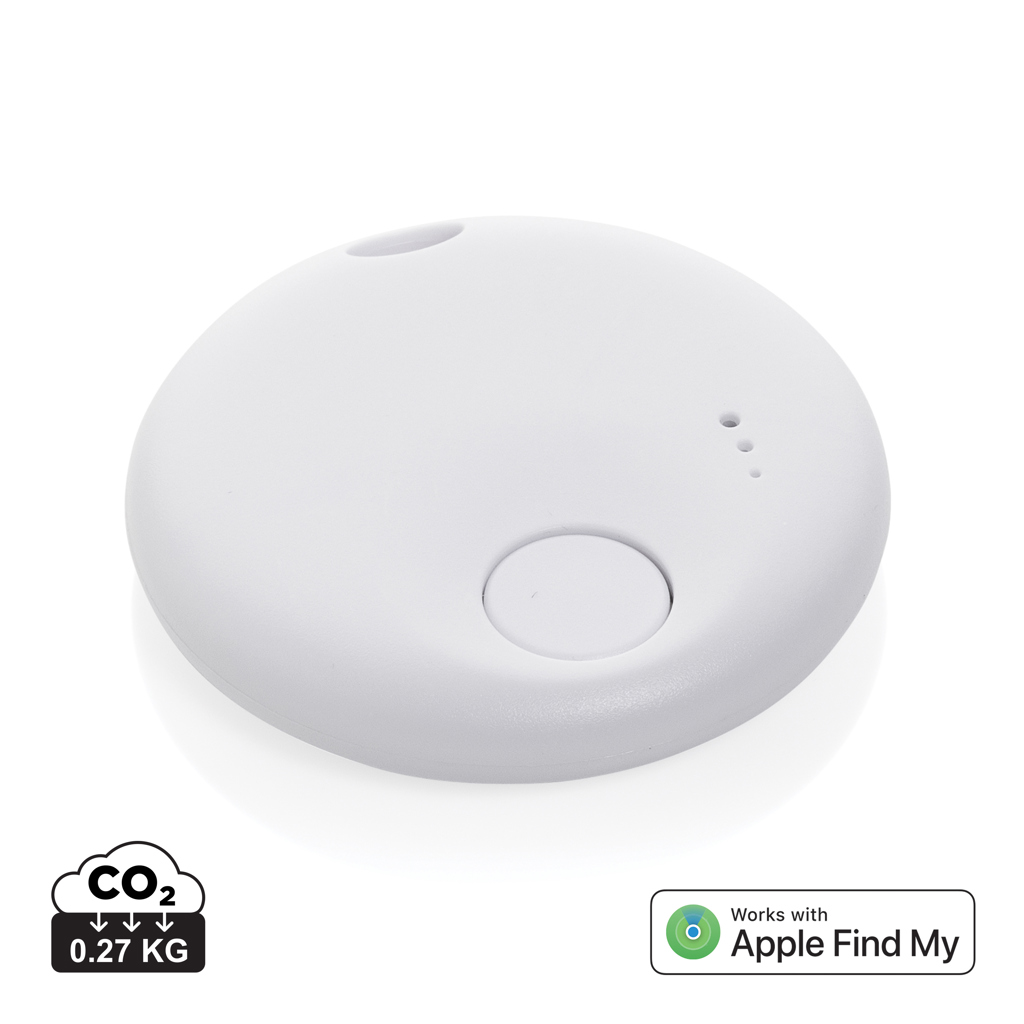 Localizator FindMate din plastic reciclat RCS personalizat cu logo
