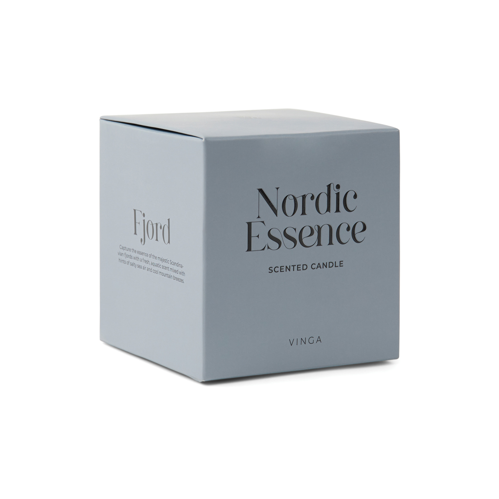 Lumânare parfumată Nordic Essence mare personalizat cu logo