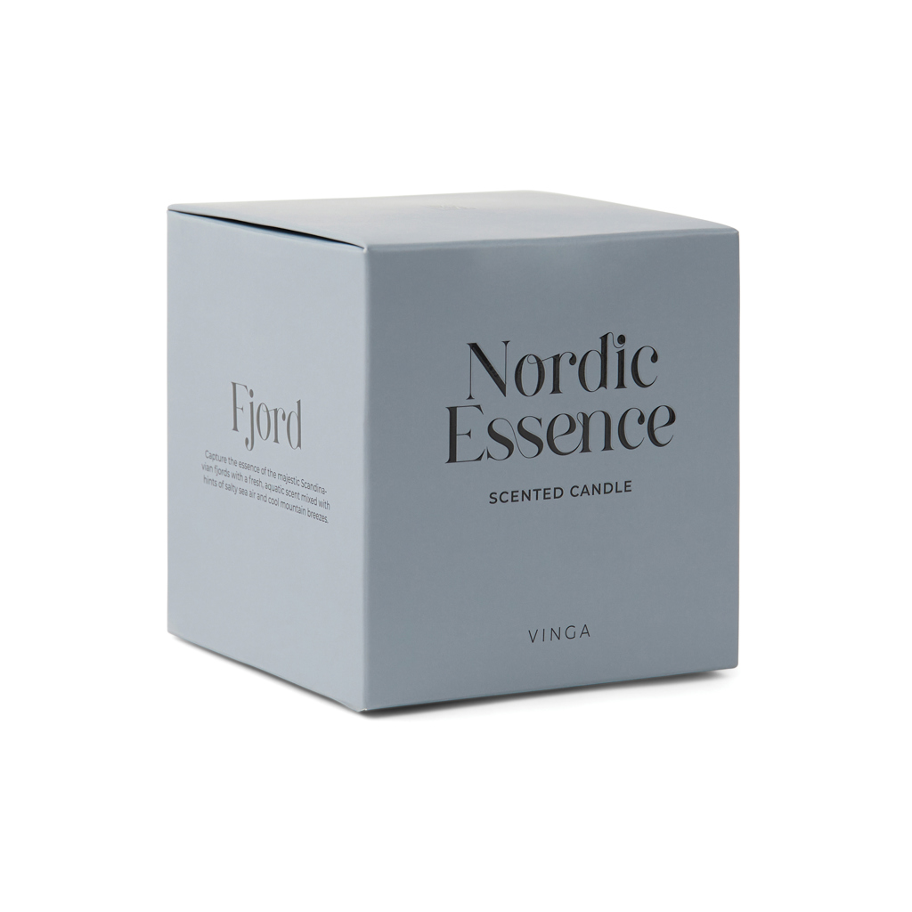 Lumânare parfumată Nordic Essence, mică personalizat cu logo