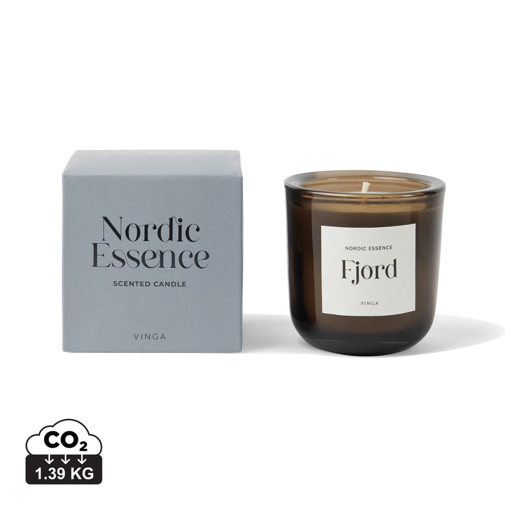 Lumânare parfumată Nordic Essence, mică personalizat cu logo