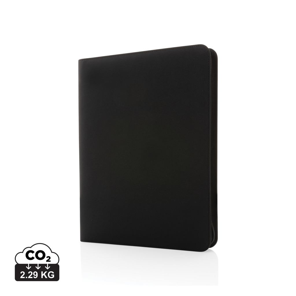 Mapă A4 cu fermoar Impact Aware™ deluxe 300D tech personalizat cu logo