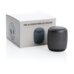 Mini-Boxă wireless din aluminiu personalizat cu logo