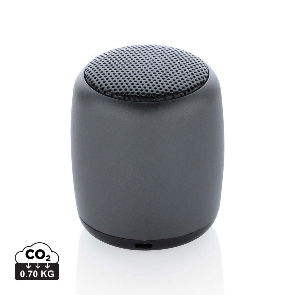 Mini-Boxă wireless din aluminiu personalizat cu logo