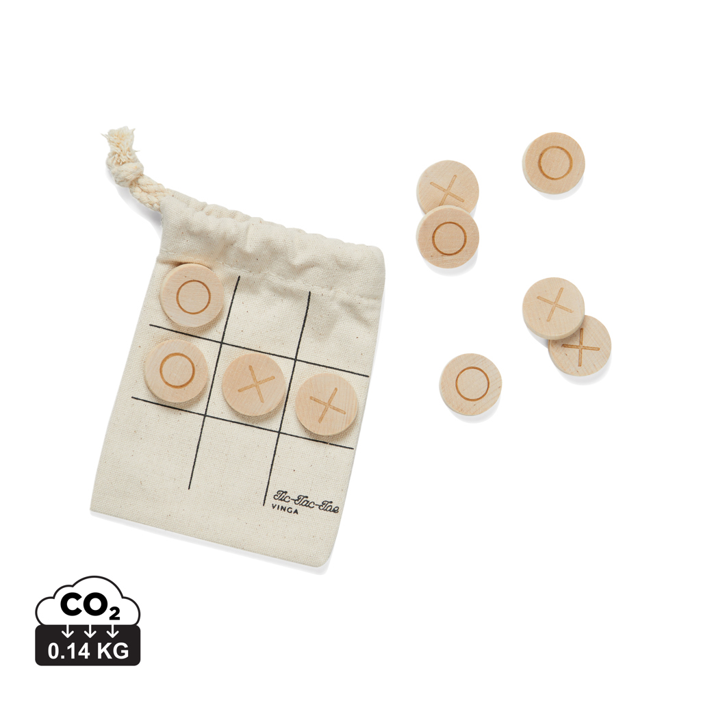 Mini joc Tic-tac-toe (X-0) VINGA personalizat cu logo