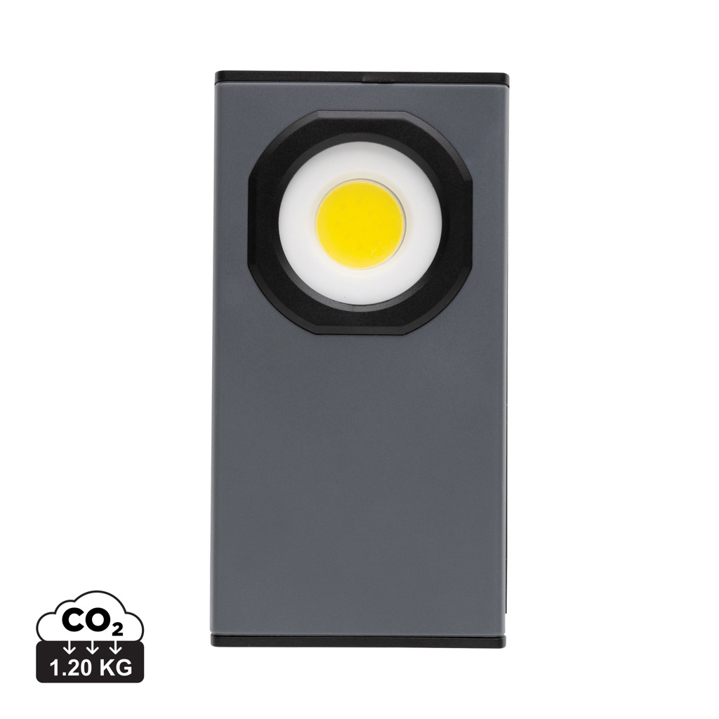Mini lanternă cu USB 260 lumen Gear X din rplastic RCS personalizat cu logo