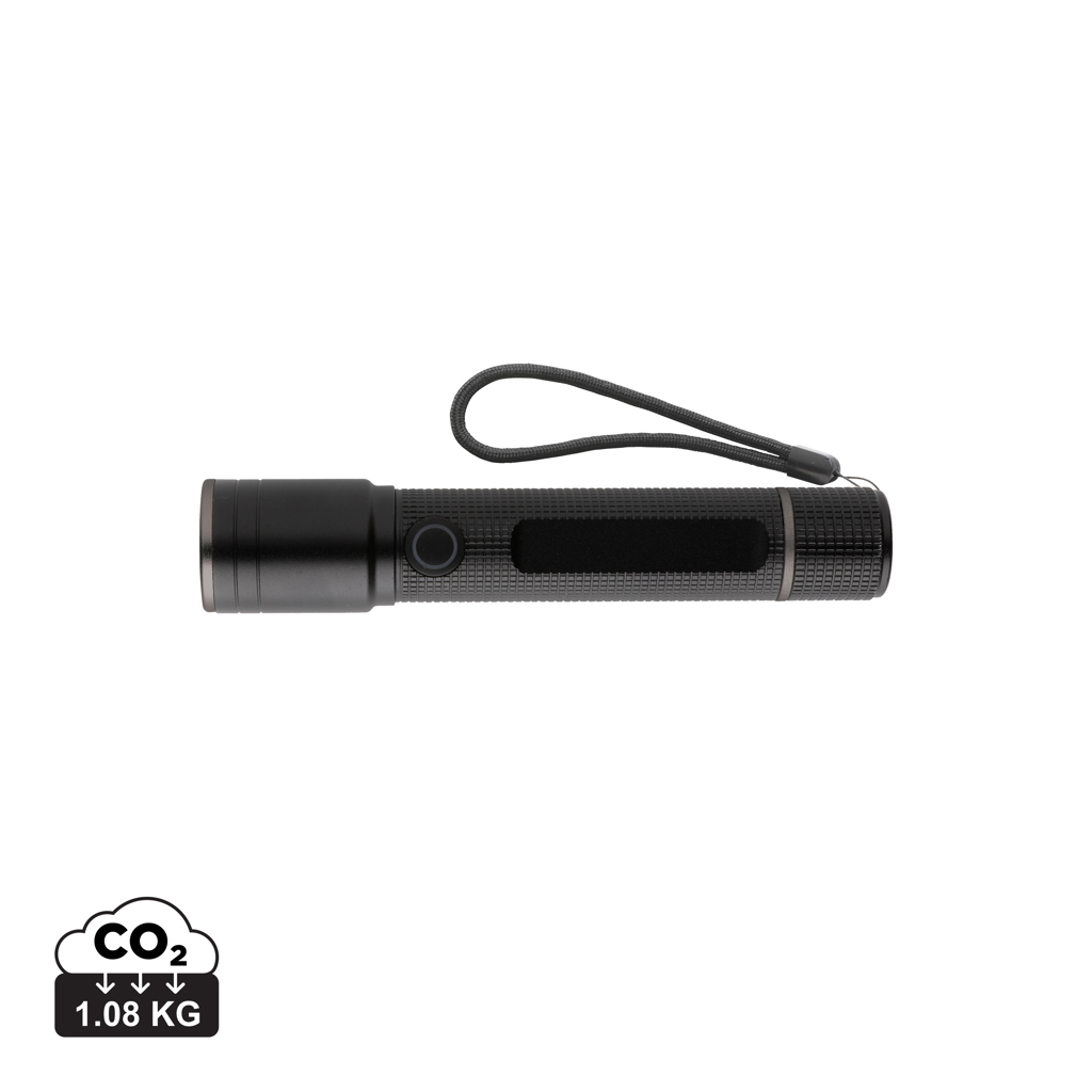 Mini lanternă reîncărcabilă Gear X cu mufă USB din aluminiu