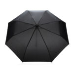 Mini-umbrelă 20.5" Impact AWARE™ RPET bambus personalizat cu logo