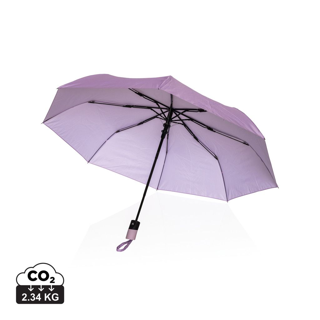 "Mini umbrelă automată 21"""" Impact AWARE™ 190T" personalizat cu logo
