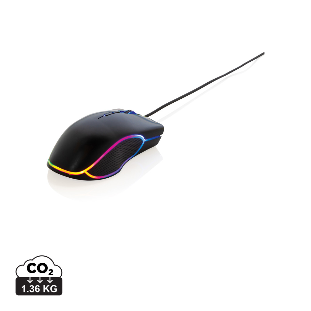 Mouse de gaming RGB personalizat cu logo