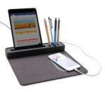 Mousepad Air 5W cu incarcare wireless si USB personalizat cu logo