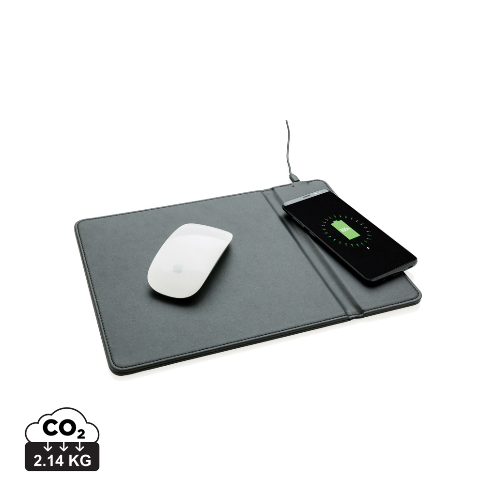 Mousepad cu încărcare wireless 5W personalizat cu logo