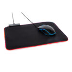 Mousepad de gaming cu iluminare RGB personalizat cu logo