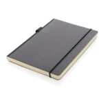 Notebook A5 delux cu copertă tare personalizat cu logo