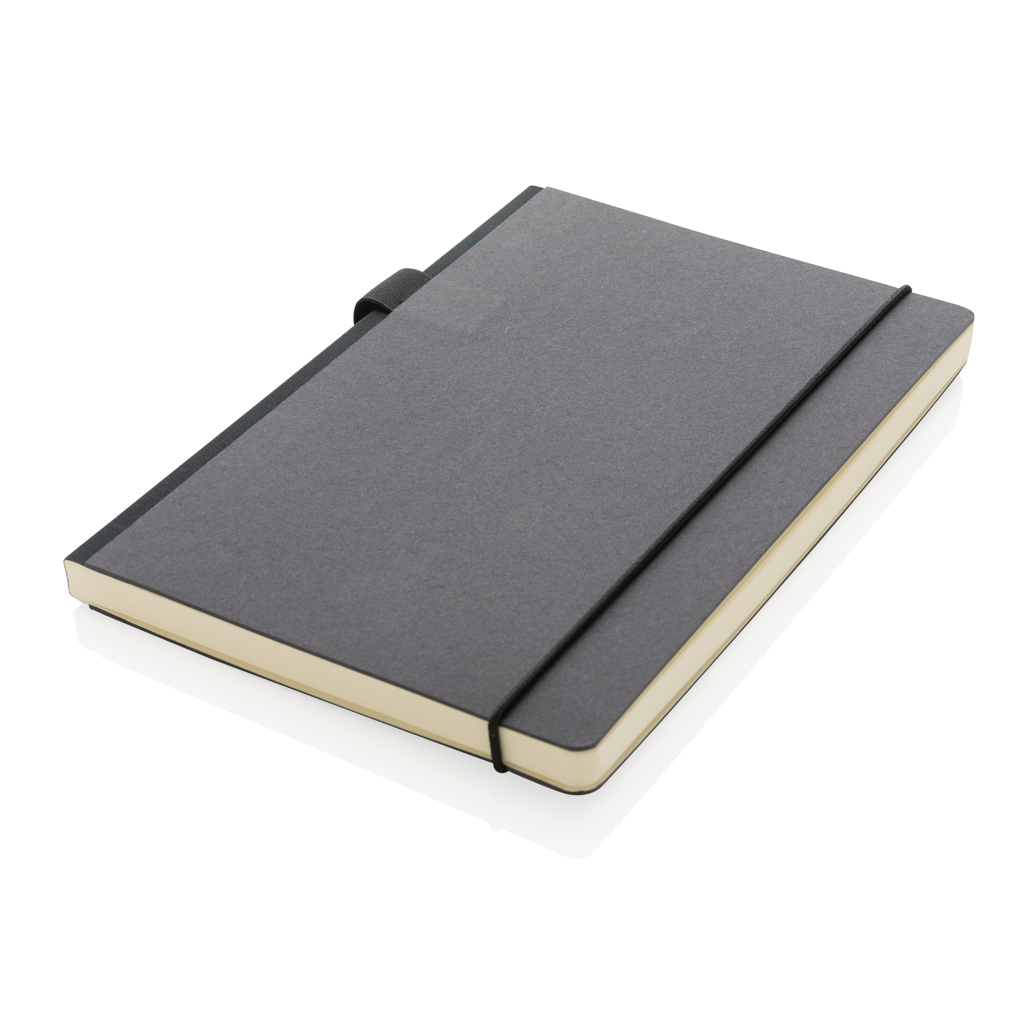 Notebook A5 delux cu copertă tare personalizat cu logo