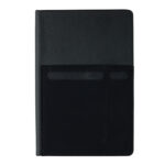 Notebook A5 deluxe cu buzunare personalizat cu logo